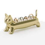 Ali Cat Ring Holder Chrome