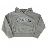 Heavy Weight Fleece Cropped Hoodie