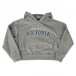 Heavy Weight Fleece Cropped Hoodie