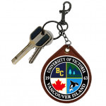 UVIC Patchwork Keychain