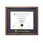 Traditional Wood Diploma Frame