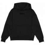 UVIC Drop-shoulder Hoodie | Black