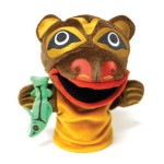 Native Northwest Hunter the Bear Puppet