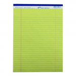 Hilroy Perforated Perfect Pad - Yellow & White Ruled