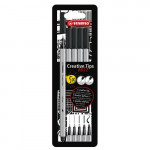 Stabilo Creative Tips - Arty (5pk)