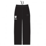 UVIC Roots Cooper Wide Leg Sweatpant - Black