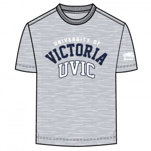 Roots UVIC Organic Cooper T-Shirt | Heather Grey