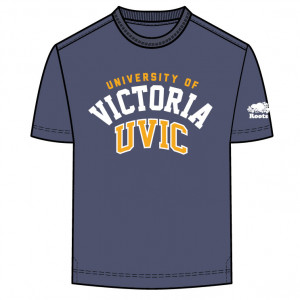 Roots UVIC Organic Cooper T-Shirt | Nightshadow Blue