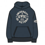 Roots UVIC Organic Arch Hoodie | Periscope Grey