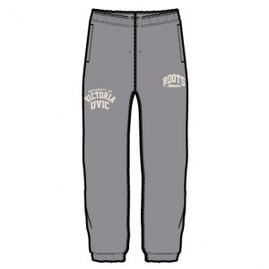Roots UVIC Arch Sweatpant | Gull Grey