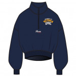 Roots UVIC Signature 1/2 Zip | Indigo Ink