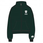 Roots UVIC Organic Cooper Track Full Zip | Varsity Green