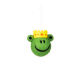 Frog Prince Felt Ornament