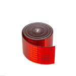 Shiny Metallic Ribbon Ornament (Silver or Red)