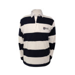UVIC Rugby Shirt Navy/White Stripes