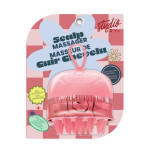 Studio Dry 2-In-1 Shampoo Brush & Scalp Massager W/ Hang Loop - Pink