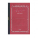 Premium C.D. Notebook A5 Red Grid