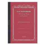 Premium C.D. Notebook -B5 Red Grid