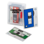 Kikkerland Cassette Playing Cards