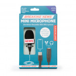 Kikkerland Breaking News Mini Microphone