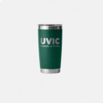 UVic YETI Rambler 20oz Stainless Steel Tumbler - Forest Green