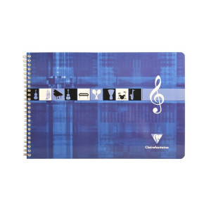 Music Landscape Coil Notebook