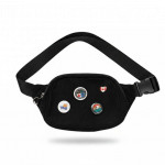 Corduroy Belt Bag with Pin Display