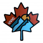UVIC Canada Mountains Sticker