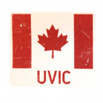 UVIC Canada Flag Sticker