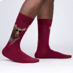 SOCK-it-to-me Men's Crew Easily a'Moose'd