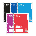 Hilroy 5 Subject Coil Notebook 10.5 X 8"