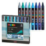 POSCA Paint Medium Marker Set (Cool)