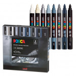 POSCA Paint Medium Marker Set (Mono)
