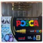 POSCA Paint Medium Marker Set (Metallic)