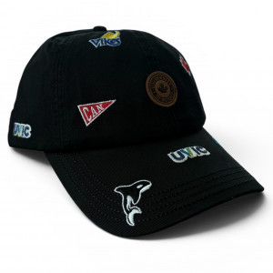UVic/VIKES Micro Patch Cap - Black