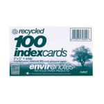 Recycled 3X5 Index Cards 100 pk