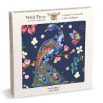 Notecards - Peacock and Cherry Blossom