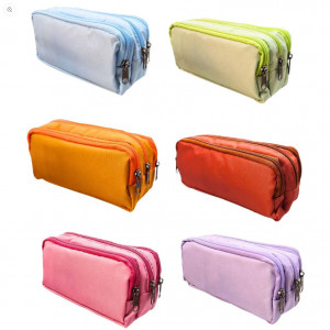 3 Zipper Pencil Case