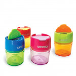 Arda Metal Twist Pencil Sharpener with Lid