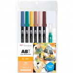Tombow Dual Brush Set (7 pieces) - Bird
