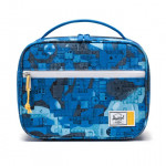 Herschel Pop Quiz Lunch Box - Blue Bricks