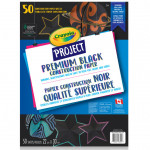 Crayola Project Premium Black Construction Paper