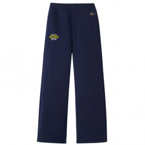 Roots UVIC Academy Wide Leg Sweatpants - Navy Blazer