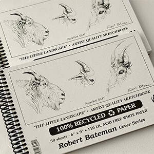 Robert Bateman 3.5" X 5" Sketchbook