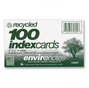 Index Cards