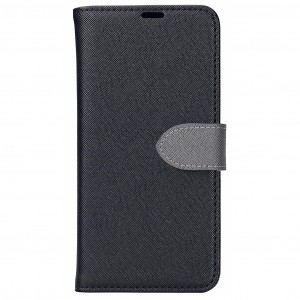 Blu Element 2 In 1 Folio Case iPhone X - Black/Grey