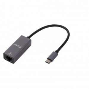 LMP USB-C (M) To Gigabit Ethernet (F) Adapter - Space Gray
