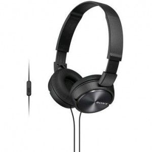Sony Stereo Headphones With Mic - Black