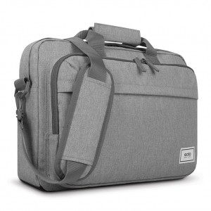 Solo New York Re:New Recycled Briefcase - Gray