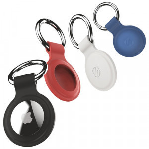 Scosche Silicone Airtag Holders - 4 Pack